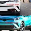 For Toyota C-HR CHR 2016 2017 2018   Car Front Rear Bumper Tow Hook Cover Trailer Hauling Eye Cap
