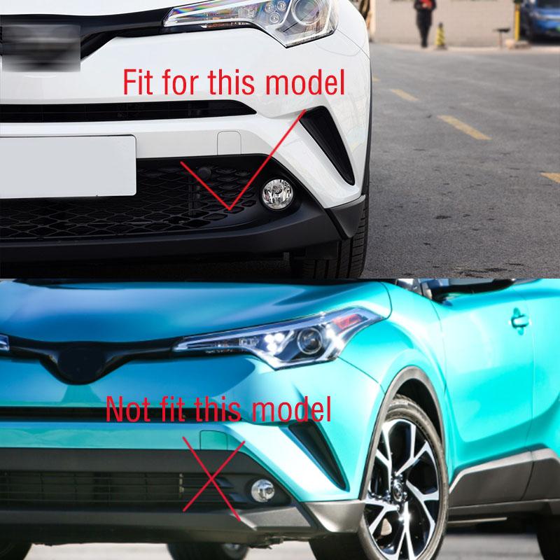 For Toyota C-HR CHR 2016 2017 2018 Car Front Rear Bumper Tow Hook Cover Trailer Hauling Eye Cap
