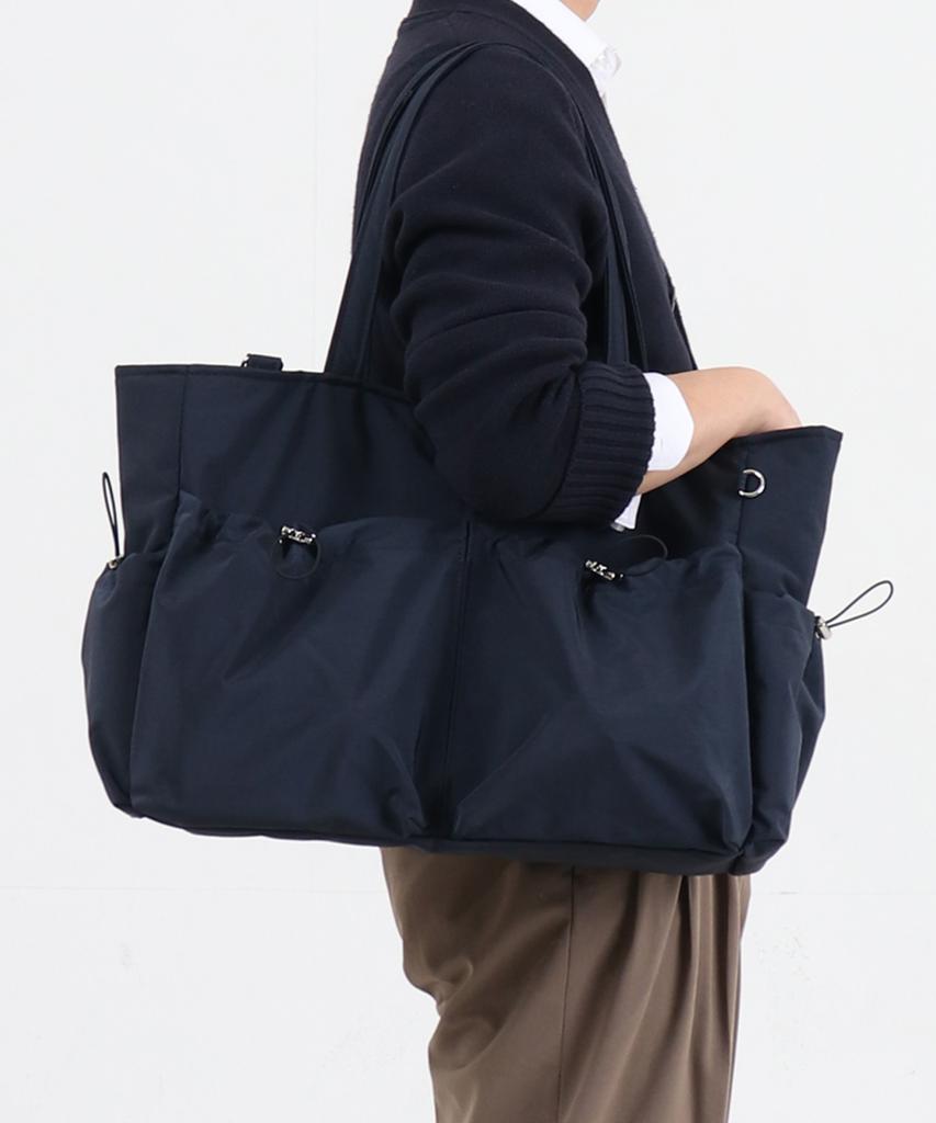 Cozycomma 17-Pocket Nylon Peddler Bag_Cozy Bag [Navy]