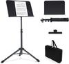Music Stand Music Stand Alloy Music Stand Adjustable Height Portable Folding Design Music Holder for Musicians and Performers