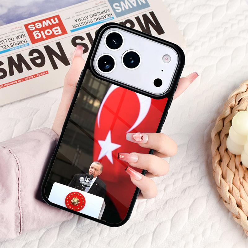 Чехол для телефона Президента Турции Реджепа Тайипа Эрдогана для iPhone 17 16e 15 14 13 12 11 Pro Max Air Mini Мягкий защитный чехол