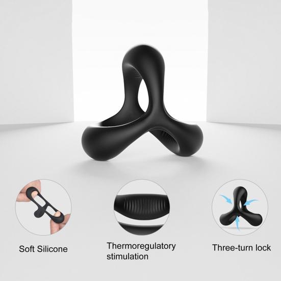 Кольцо для пениса без вибрации, продлевает климакс, мягкий мини-корректор пениса, стопорное кольцо, мужская поставка