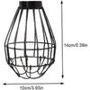 Reptile Heater Lamp Cover, - Iron Wire Reptile Heater Guard, Anti-scald Lamp Mesh Cover for Terrarium