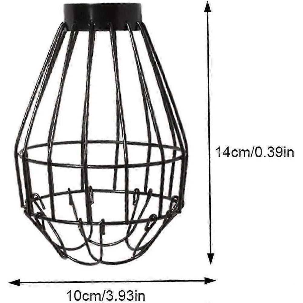 Reptile Heater Lamp Cover, - Iron Wire Reptile Heater Guard, Anti-scald Lamp Mesh Cover for Terrarium