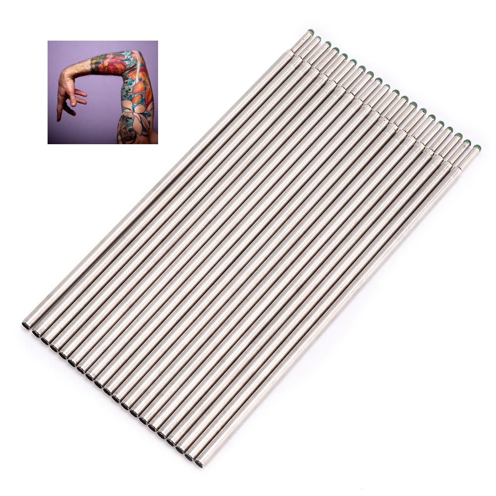20pcs / Box Tattoo Skin Marker Pen Cores Microblading Marking Pen Refill AccessoryGreen