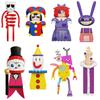 KDL827 Cute Cartoon Circus Member Assembled Building Blocks Minifigure Children's Kids Educational Gift
