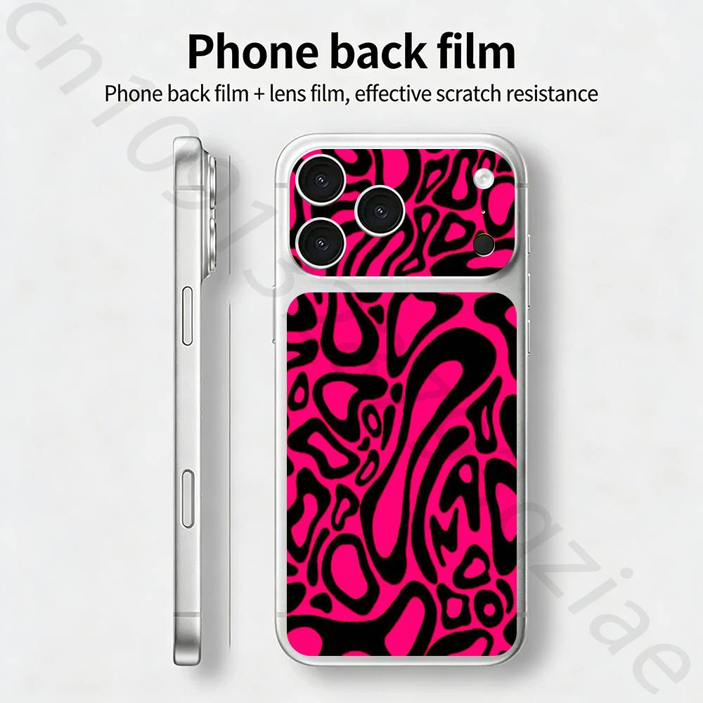 L-Lando Norris Для iPhone 17 pro Max /17 pro Полное покрытие Наклейка Skin Wrap 3D Цветная Задняя Защитная Пленка-Стикер