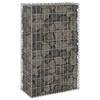 Day and Night - Day and Night Gabion Wall with Galvanized Steel Covers 60x30x100 Cm