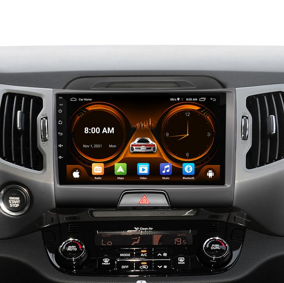 JIUYIN AI Голосовое 2 din Android Авто Радио Для KIA Sportage 3 2010-2016 Carplay 4G Авто Мультимедиа GPS 2din автомагнитола