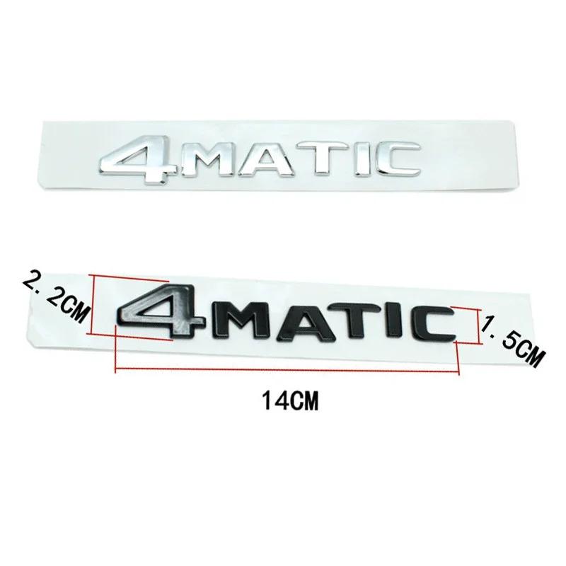 Car Trunk Letters Logo Emblem Badge Decals Sticker For Mercedes-Benz GLK Class GLK200 GLK260 GLK280 GLK300 GLK350 GLK500 GLK250