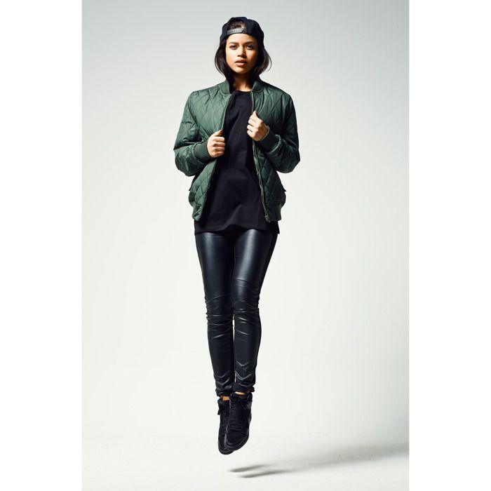 Parka Femme - Urban Classic - Diamond Nylon - 100% Polyester - Lavage en machine - Manche longue