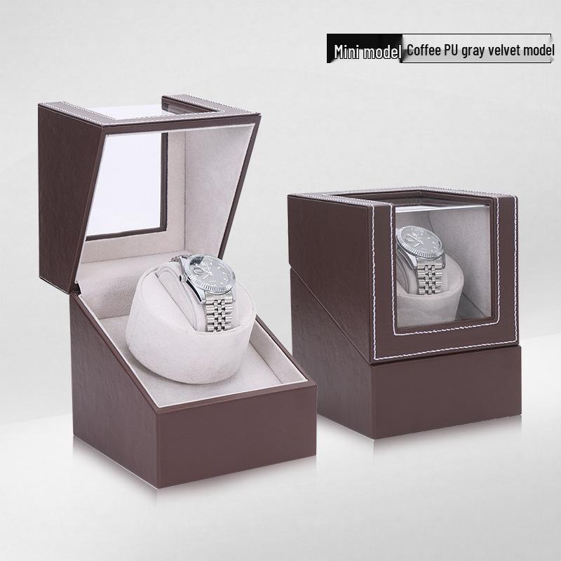 Mechanical Watch Winder and Display Box for Home