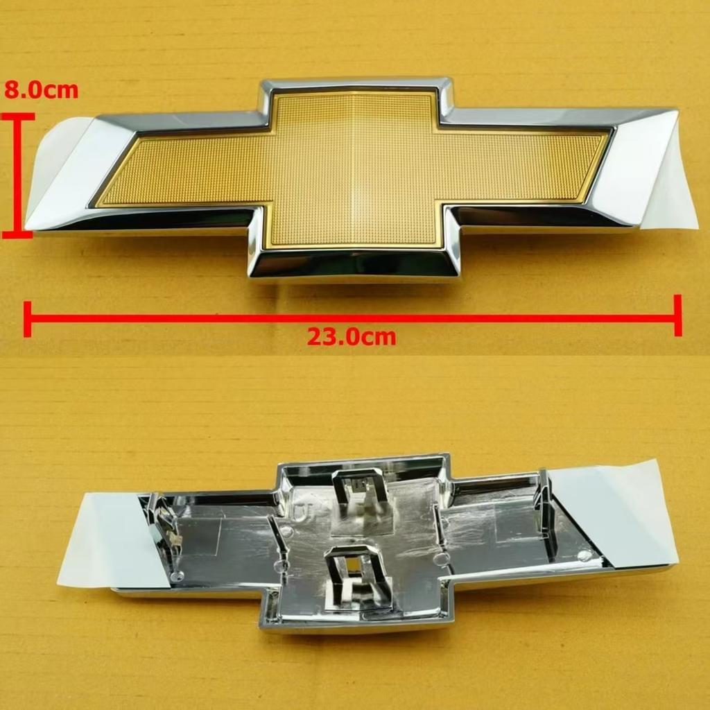 AABJZ1 OEM CHEVROLET CAPTIVA 2011-2017 FRONT GRILLE EMBLEM BADGE DECAL ABS PLASTIC 23X8cm REAR STICKER DECAL ABS PLASTIC LOGO 17X5.5cm