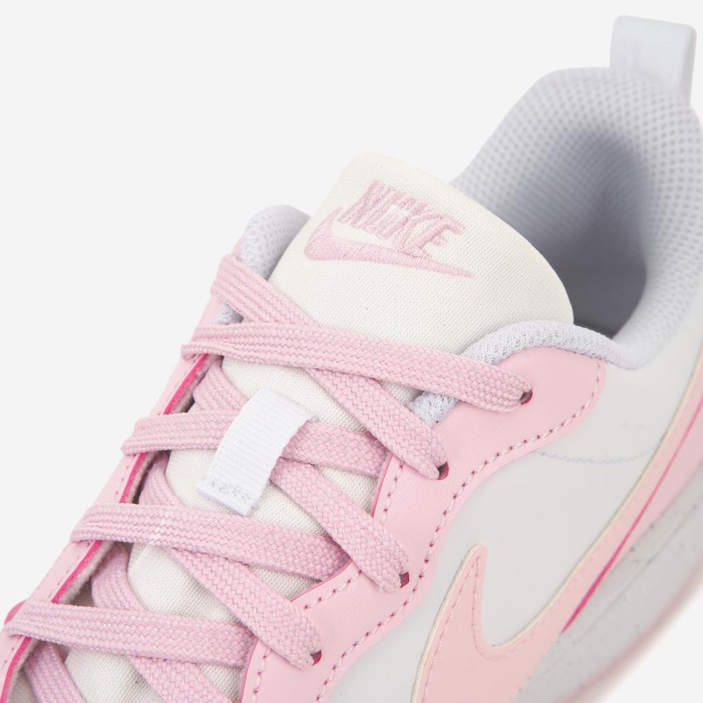 Nike Детские кроссовки Court Borough Low Recraft GS Pink Foam White DV5456-105