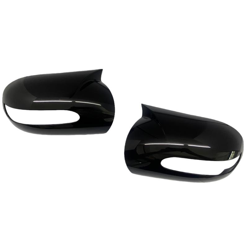 Для Mercedes-Benz E-Class C-Class W211 W203 AMG 2001-2007 Пара Автомобильные боковые зеркала заднего вида Колпачки Накладки на крылья двери Стиль M