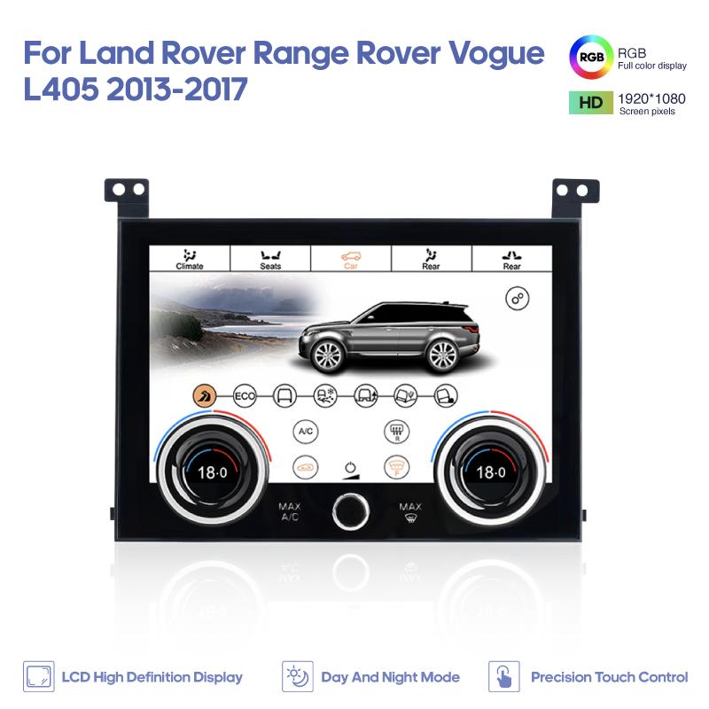 10.2 Для Land Range Rover Vogue L405 2013-2017 Панель кондиционера ЖК-экран HD Сенсорный дисплей Кондиционирование Климат-контроль Обновление