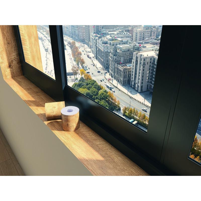 Furniture Renovation Stickers Self-adhesive Wood Grain Stickers Wallpaper Veneer Closet Cabinet Board Wooden Door Desktop Waterproof Imitation Wood