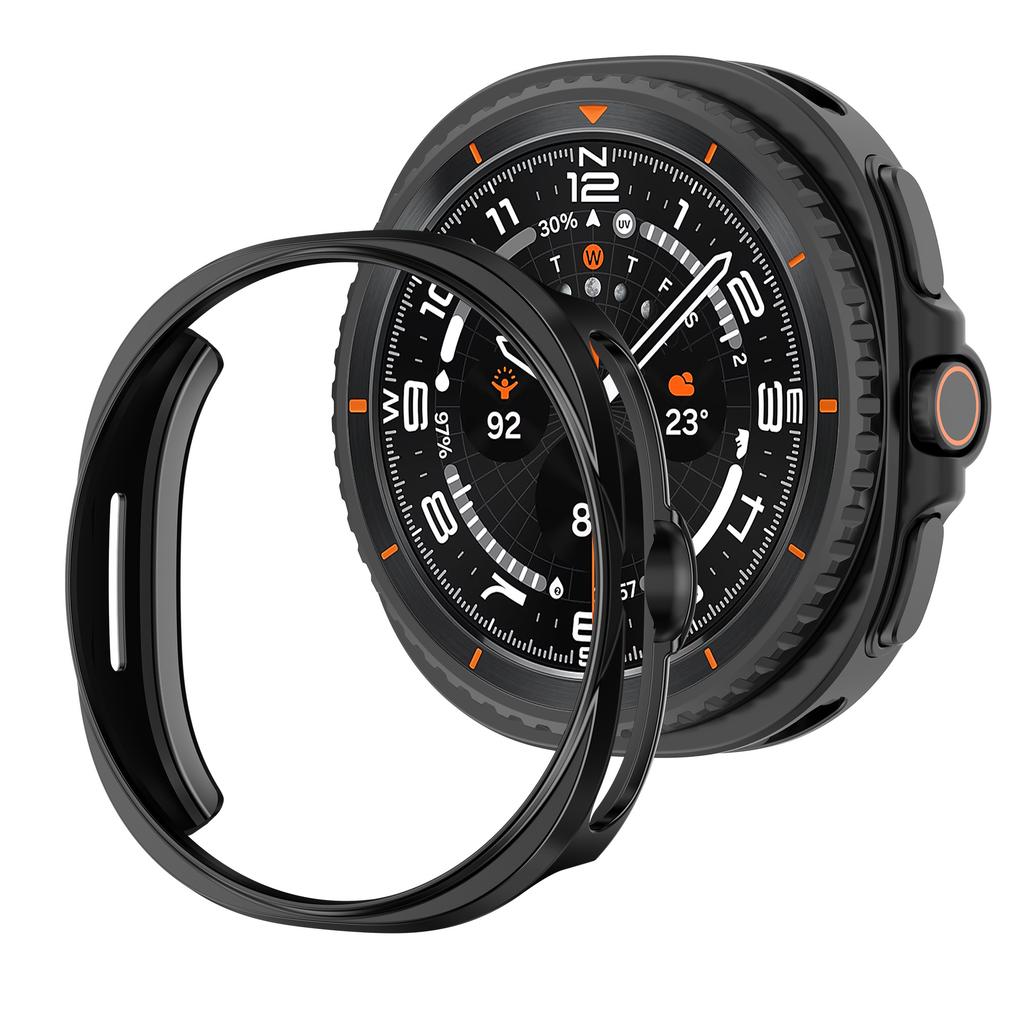 Полые корпуса из поликарбоната для Samsung galaxy watch 8 корпус 46 мм Аксессуары Защитный бампер-оболочка Для galaxy watch 8 40 мм 44 мм чехлы