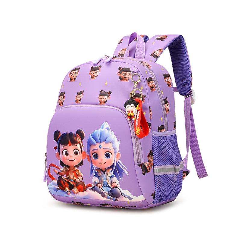 National Manga Cartoon Boys And Girls Backpack Fashion Large Capacity Primary School Bag Foreign Style Printing Children'S Backpack