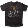 Aerosmith Get Your Wings Мужская Классическая Футболка Рок-н-Ролл Новая Черная Унисекс Футболка