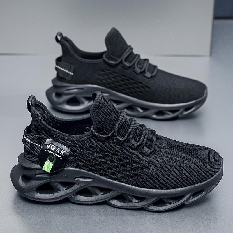 Летняя мужская обувь большого размера, легкая, дышащая, сетчатая, мужские кроссовки, беговые кроссовки, теннисная спортивная мужская обувь