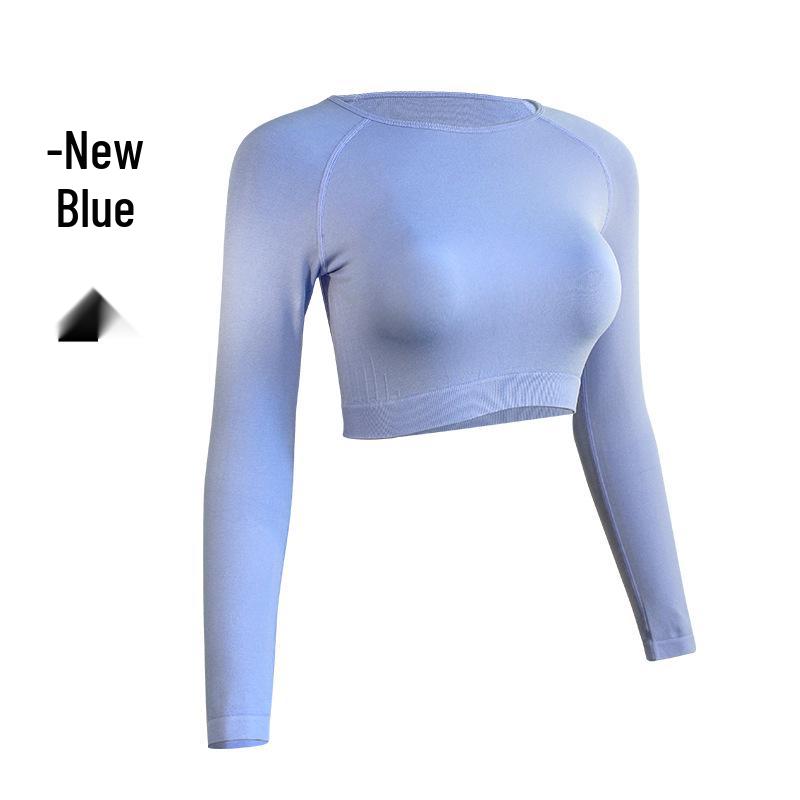 Женский бесшовный плиссированный комплект для йоги из двух частей: Завышенная талия, облегающий крой для фитнеса на открытом воздухе
