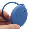 Durable Blue Plastic Windshield Wiper Fluid Reservoir Cap Cover for Peugeot 307 206 408 308 207 Heat-Resistant Vehicle Maintenance