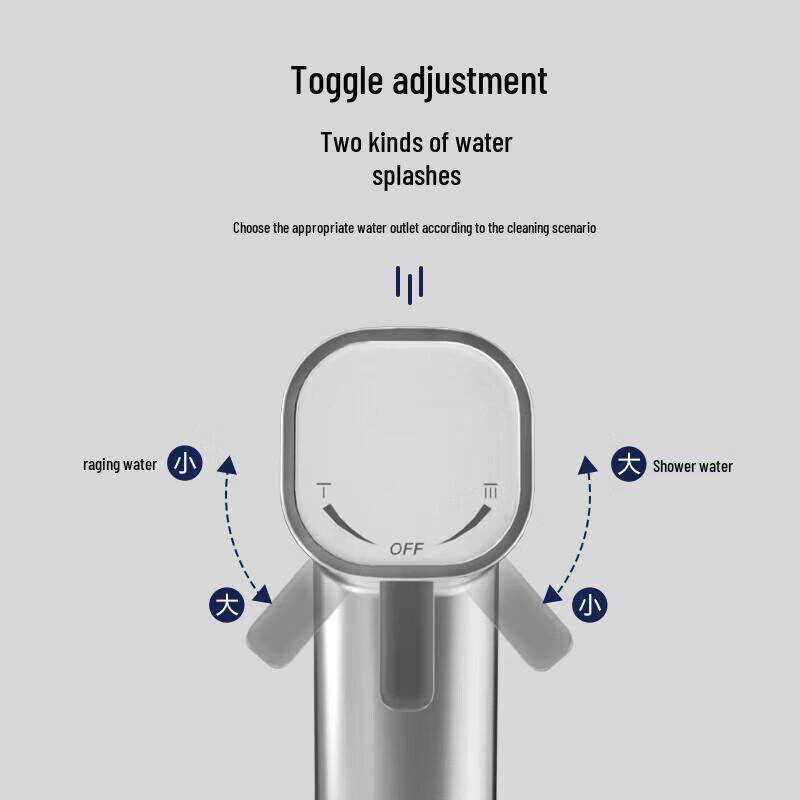 Arrow HT Dual Outlet Pressurized Toilet Bidet Sprayer