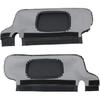 GXARTS Pair Left Driver and Right Passenger Repair Sun Visor Replacement Cover Black Fit for Ford Mustang 1994 1995 1996 1997 1998 1999 2000