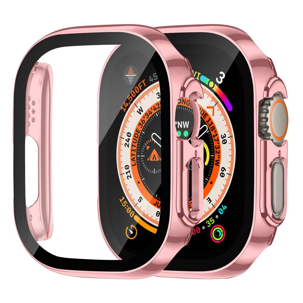 Waterproof Case for Apple Watch Ultra Screen Protector Case 49mm Straight Edge Cover iWatch series 8 SE 7 9 45mm 41mm 44mm 40mm