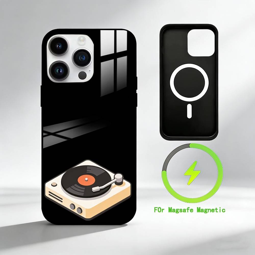 Векторная диаграмма O-Object Чехол для телефона Для iPhone 17 16 15 14 13 12 Pro Max Plus для Зеркального Беспроводного Магнитного Чехла