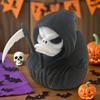 Фигурка Утки Мрачного Жнеца Хэллоуин Готическая Декорация 3D-печатные Коллекционные Фигурки для Приборной Панели Стола Полки Декор