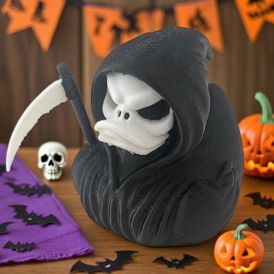 Фигурка Утки-Жнеца Хэллоуин Готическая Декорация Коллекционные 3D-печатные Фигурки