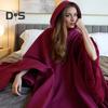 Hooded Cape Jacket Blanket Hoodie Stress Relief Weighted Comfort Modern Style Casual Blanket Coat Daily Wear