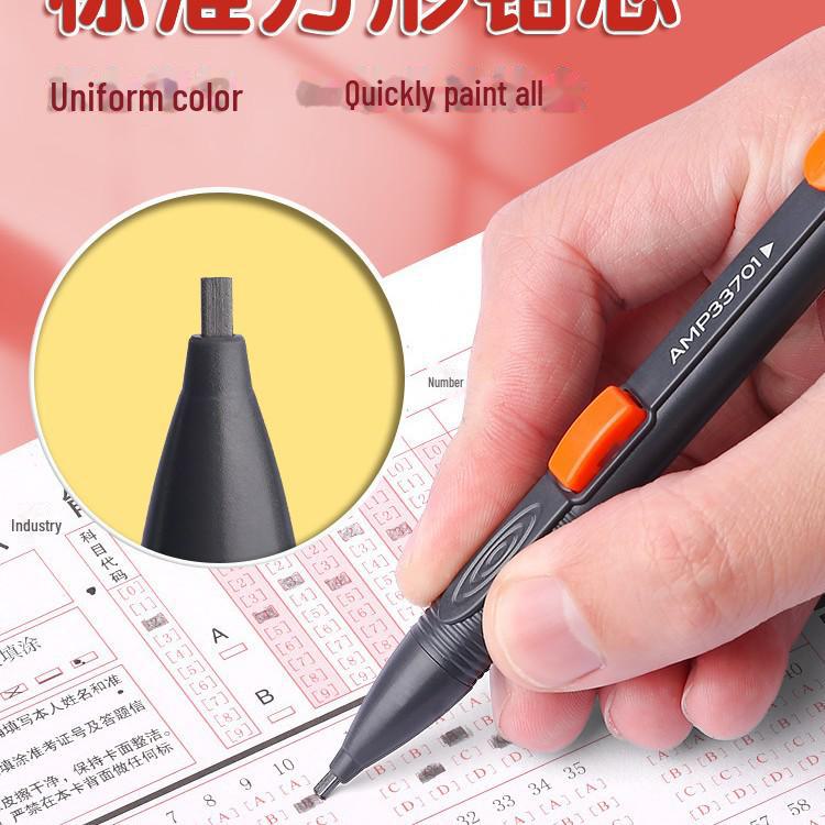 Специальная карта для утреннего экзамена и автоматические сменные стержни для карандашей 2B