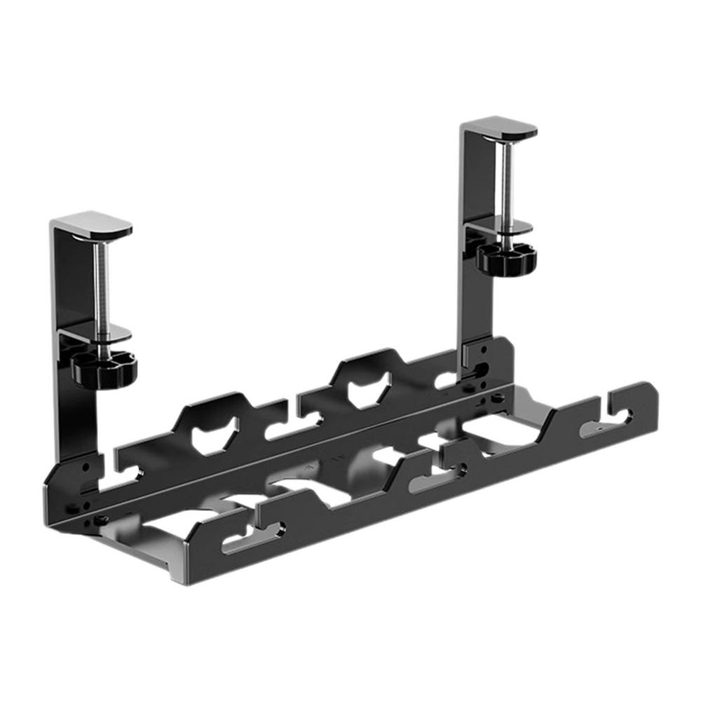 Cable Management Under Desk Cable Tray Under Desk No Drill Space Saving Under Desk Wire Management Tray For Table And Home