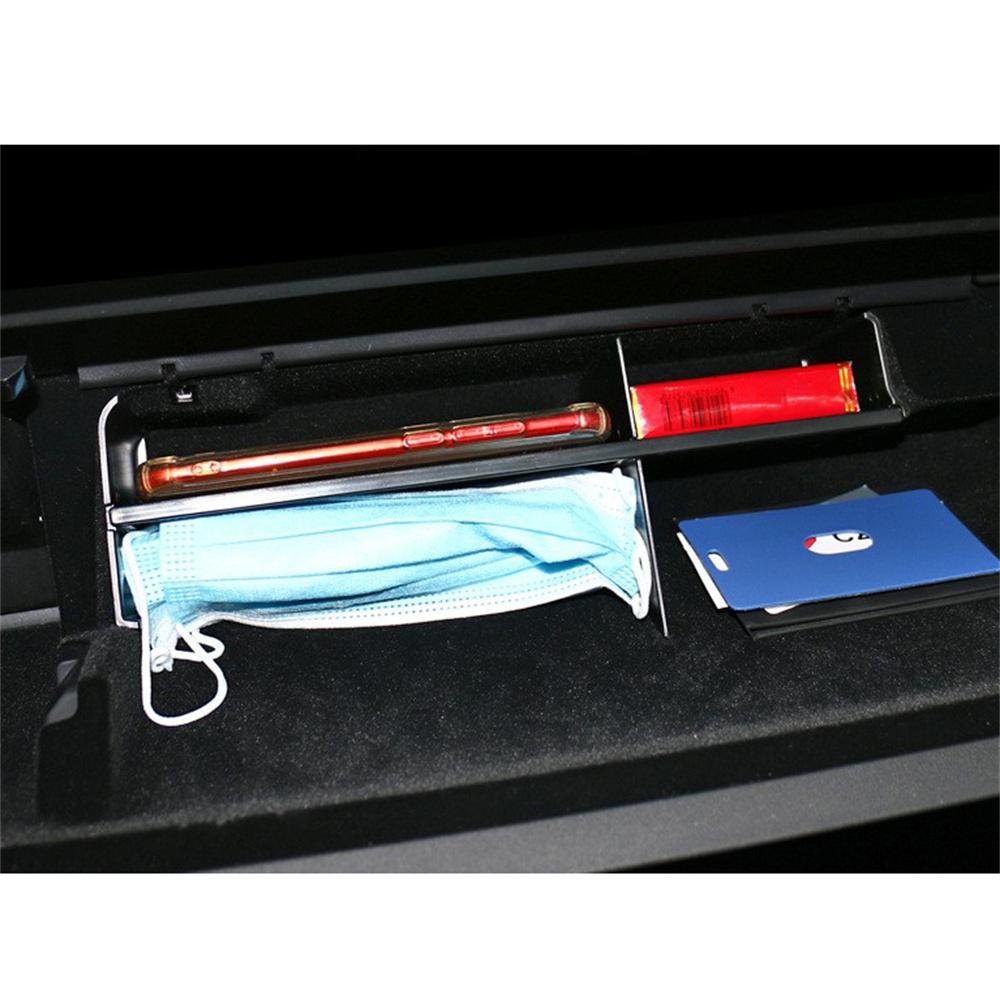 Органайзер в перчаточный ящик для Tesla Model 3 Model Y Автоаксессуары Паллета 2017-2021