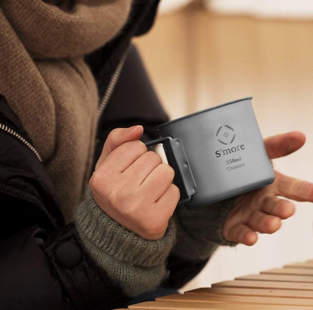 Титановая кружка Одинарная стенка Титановая кружка SMOrsUT001Ma S'more (300мл)