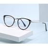 New Cat Eye Myopia Glasses For Women Ladies Nearsighted Eyewear Minus Blue Light Blocking Computer Eyeglasses