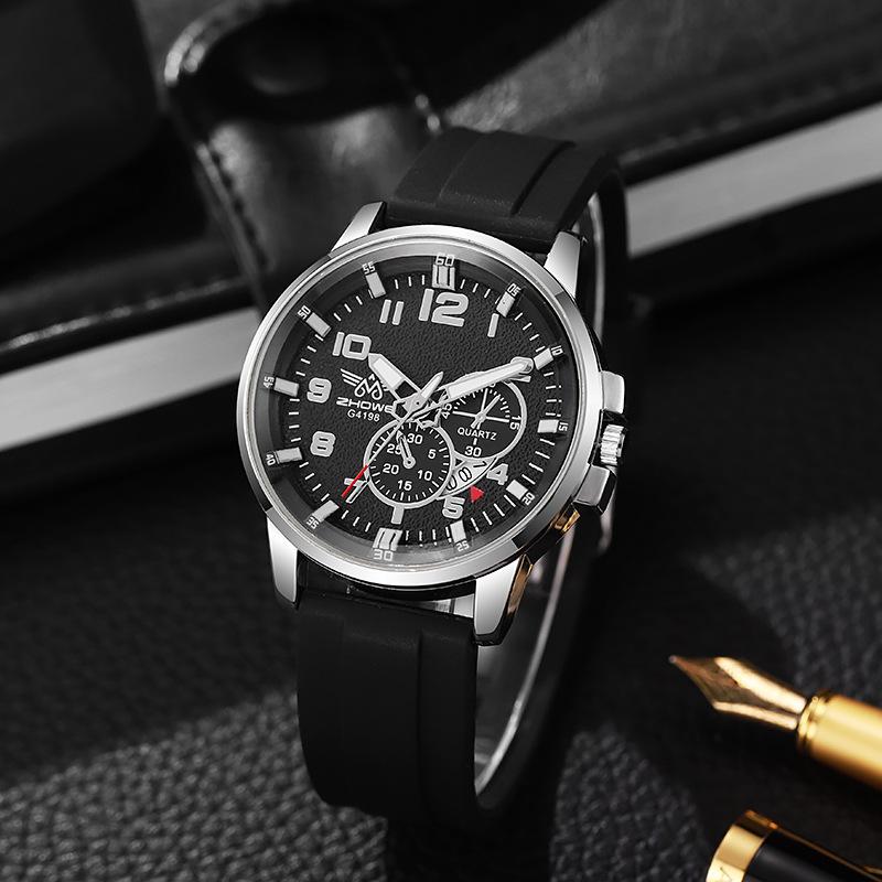 Модные стили мужские часы кварцевые наручные часы деловые поясные часы для мужчин светящиеся водонепроницаемые мужские часы