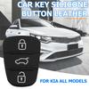 Replacement 3 Button Remote Key Fob Case Rubber Pad For Hyundai I10 I20 I30 IX35 for Kia K2 K5 Rio Sportage Flip Key