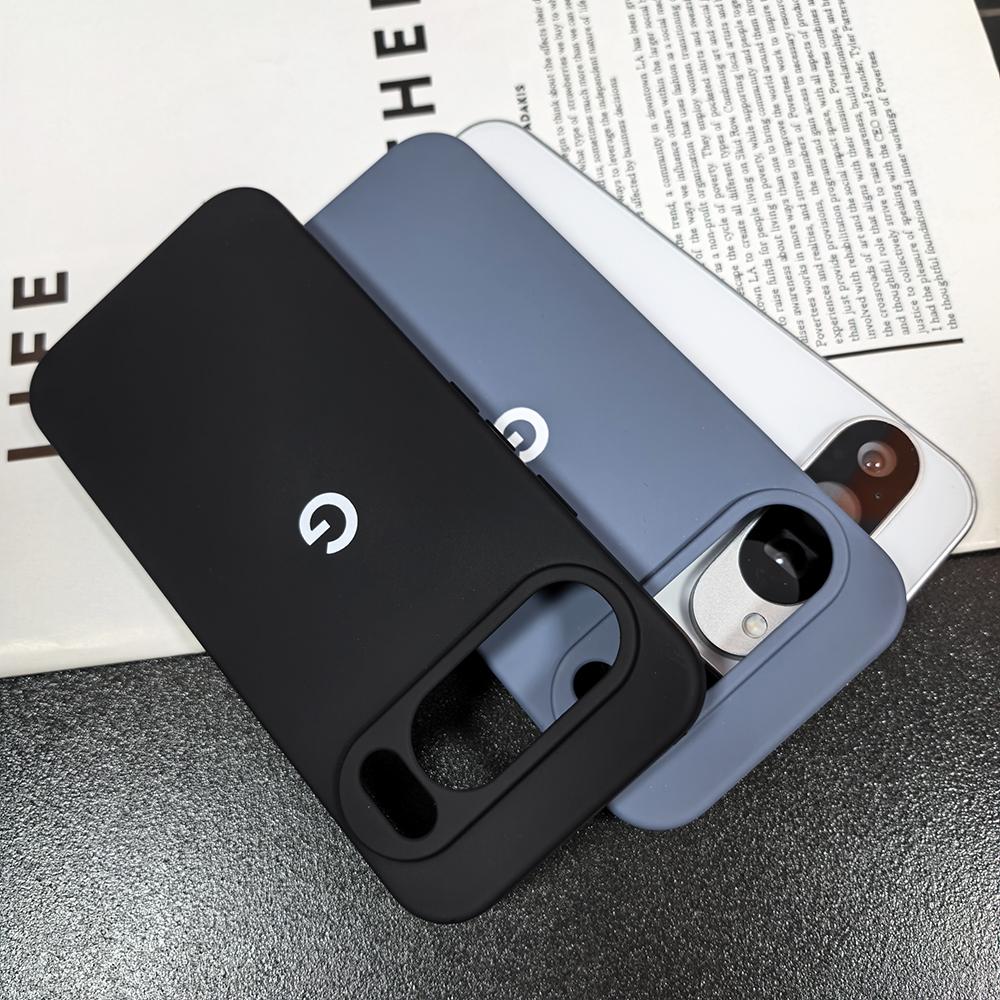 Для Google Pixel 10 9 8 7 6 Pro XL A Чехол Шелковистый Силиконовый Мягкий на Ощупь Ударопрочный Защитный Задний Чехол Coque