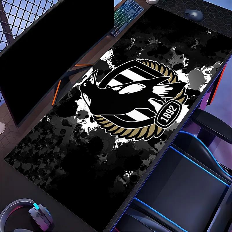 Collingwood Magpies Print Cushion Non-slip Laptop Tablet Big Mousepad XXL Mat Mini PC Playmat With Lock edge