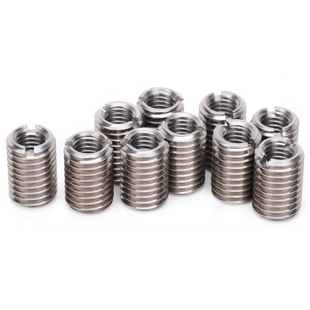 10pcs Female to Male Thread Thread Repair Sleeve Thread Conversion Nuts Hydraulic Applications