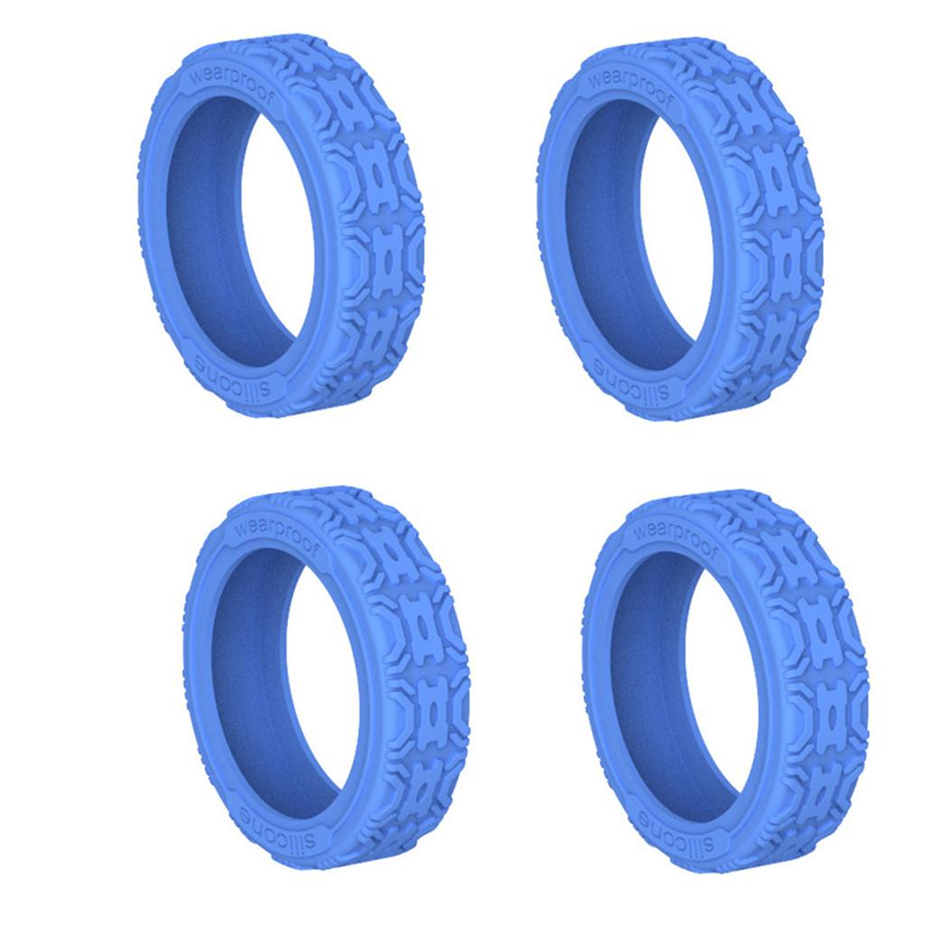 4/8 шт. Портативные Защитите колеса вашего багажа гибкими силиконовыми чехлами для чемоданов