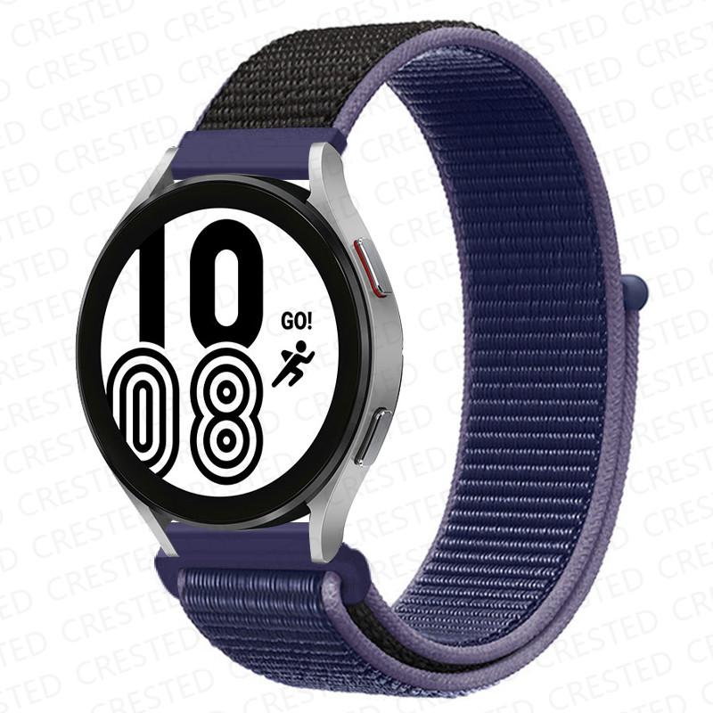 Нейлоновый петлевой ремешок для Samsung Galaxy Watch 7/4/6/Classic/5/pro/active 2/Gear S3 Браслет Huawei watch GT 2 4 3 pro ремешок 20 мм/22 мм