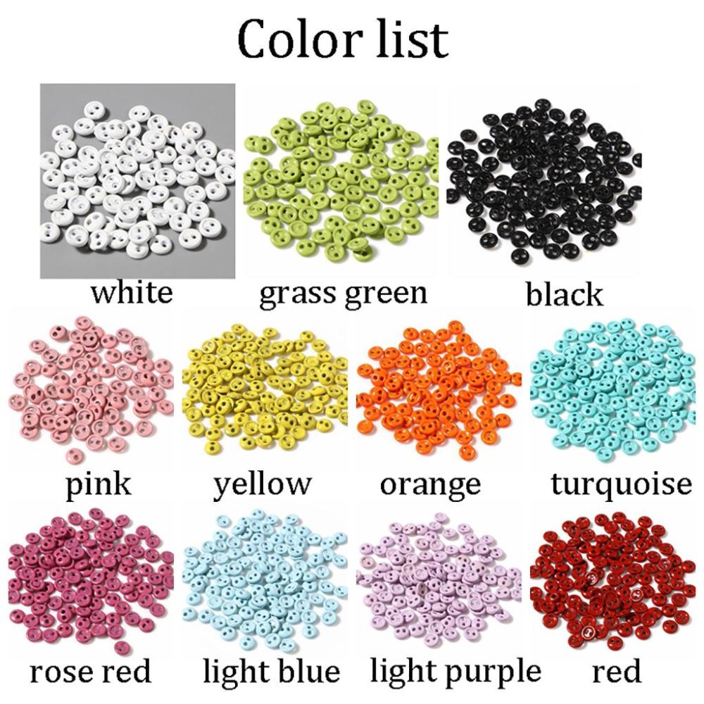 Decor DIY Doll Clothes 2 Holes BJD Accessories Sewing Supplies Doll Buttons Mini Buttons