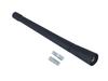 17 Cm Rubberized Antenna Mast with 2 Adapters: 5 and 6 Mm