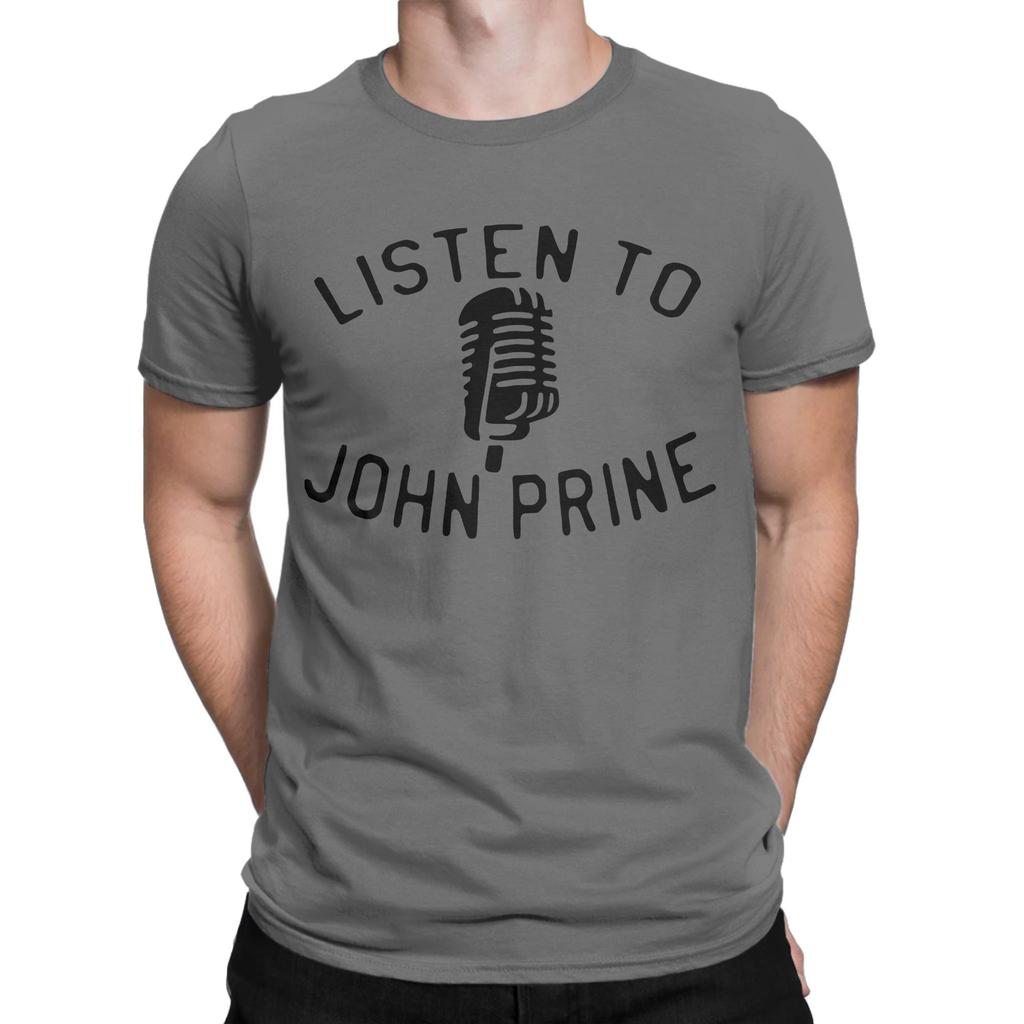 Graphic Printed John Prine In Spite Of Ourselves T Shirt For Unisex Cotton Tshirts Short Sleeve Clothing