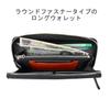 Porter ENCHASE Leather WALLET Round Zipper Long Wallet [Porter] Men's 007-02283 Black/10